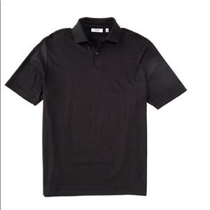 🔥EUC🔥Black Murano Liquid Luxury Collard Polo Tee